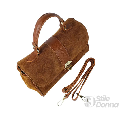 Venezia Borsa in Pelle Scamosciata