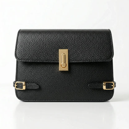Sac à bandoulière Buckle Up en cuir véritable