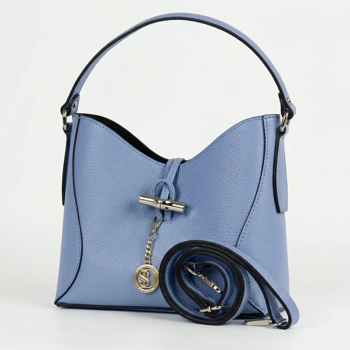 Sac à bandoulière Lorenza en cuir véritable