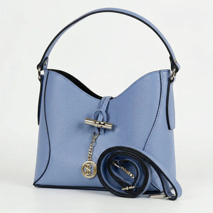 Sac à bandoulière Lorenza en cuir véritable