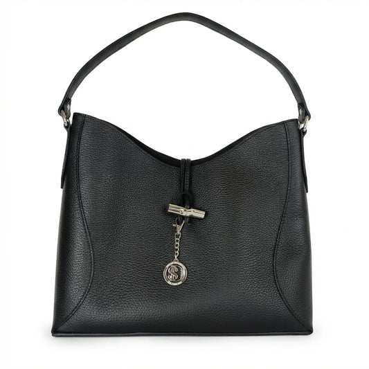 Lorenza Large Genuine Leather Crossbody Bag