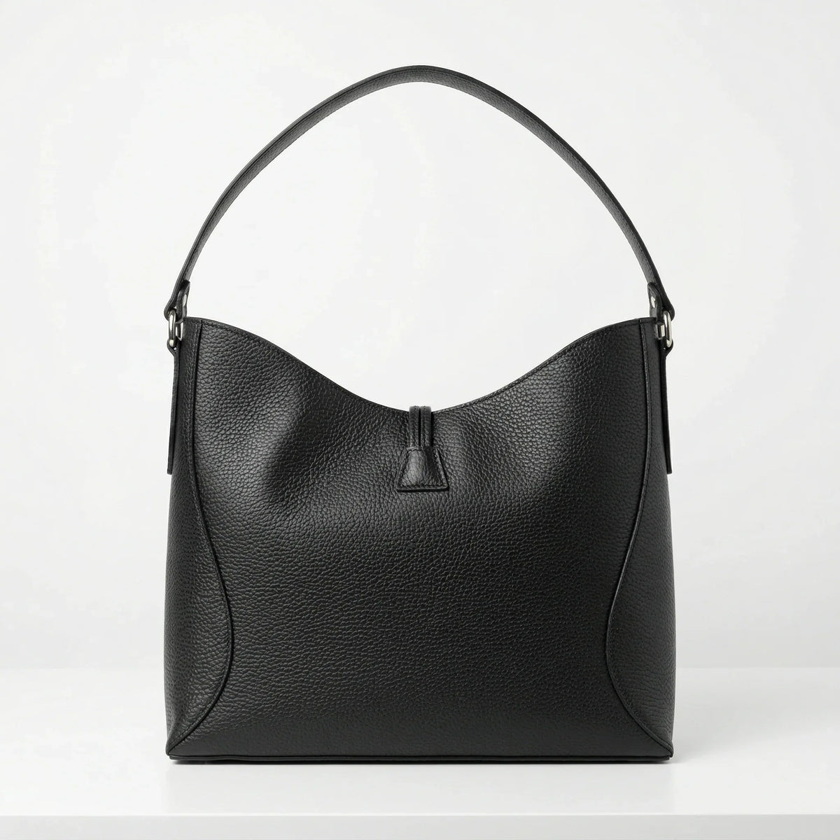 Bolso bandolera grande Lorenza de piel auténtica
