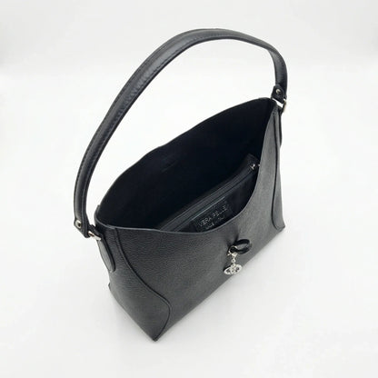 Bolso bandolera grande Lorenza de piel auténtica