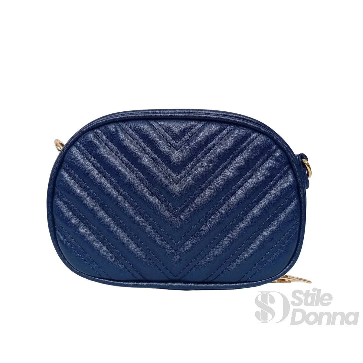 Borsa a Tracolla Ovale Trapuntata