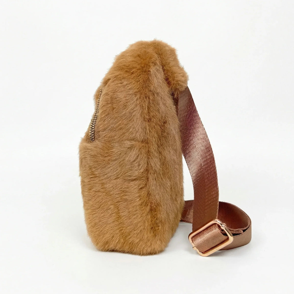 Mini-Tasche aus Kunstpelz