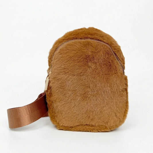 Mini Faux Fur Bag