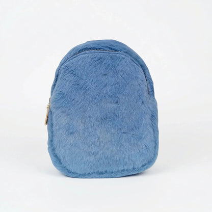 Mini-Tasche aus Kunstpelz