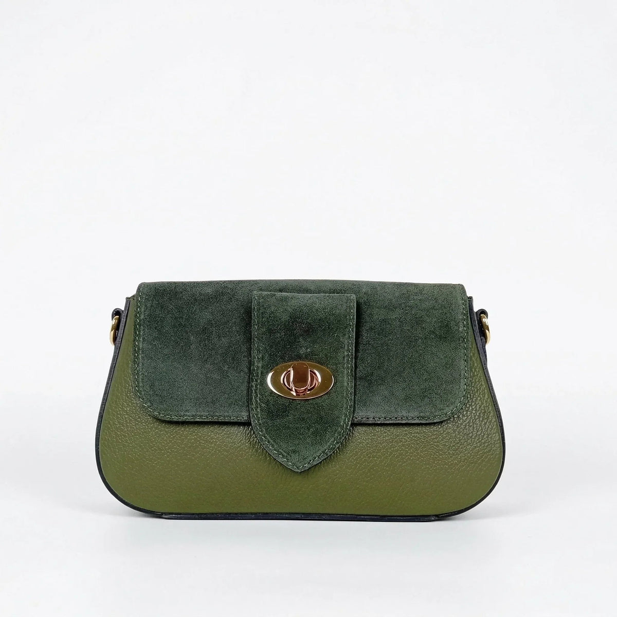 Bella Nova Borsa in Pelle e Camoscio
