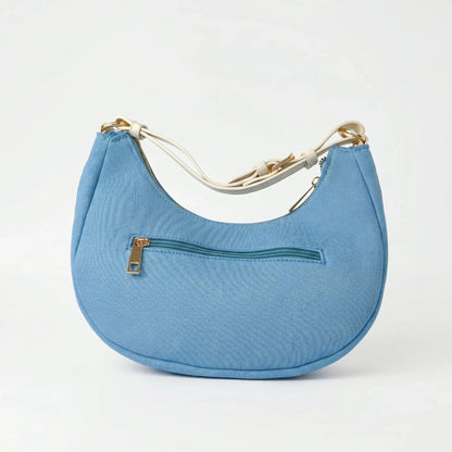 Bolso de denim con correa extraíble