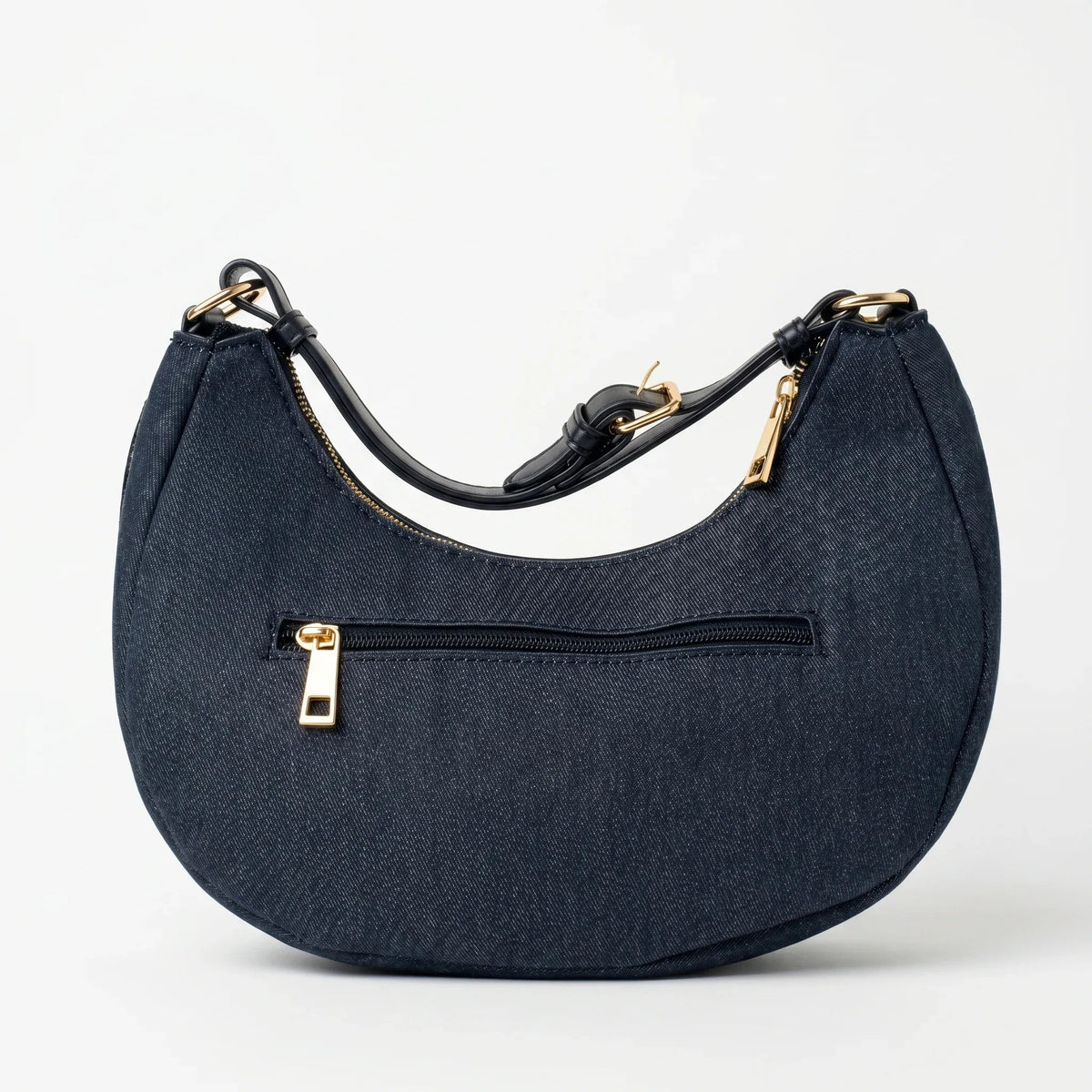 Bolso de denim con correa extraíble