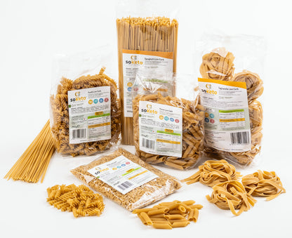 "BOX MIX PASTA" Low-Carb Pasta and RICE for a Keto Diet