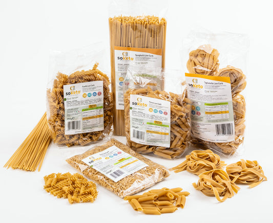 „BOX MIX PASTA“ Low-Carb-Pasta und REIS für die Keto-Diät