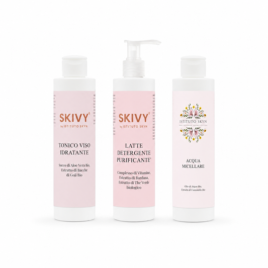 Skivy Fresh Kit | Kit Detersione Viso Completo