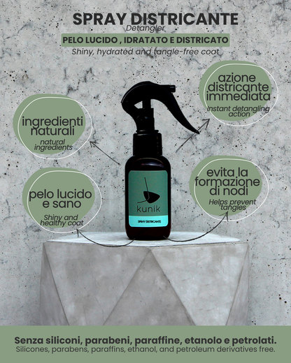 Spray Districante Senza Risciacquo per Cani e Gatti