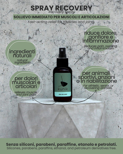 Spray Recovery para músculos y articulaciones