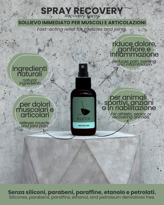 Spray Recovery para músculos y articulaciones
