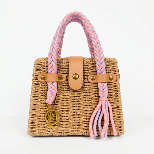 Anita Raffia Basket Bag