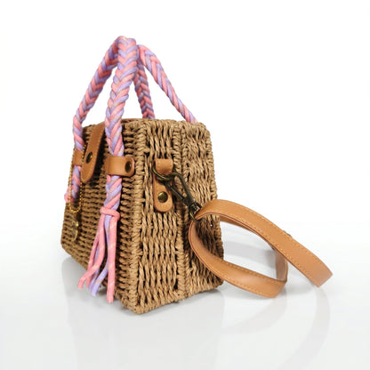 Bolso cesta Anita de rafia