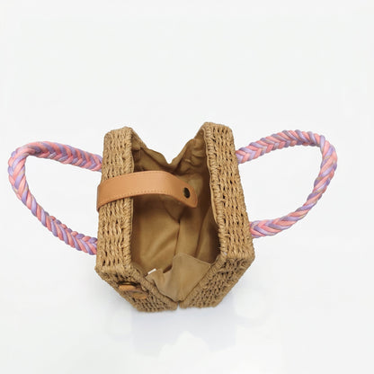 Bolso cesta Anita de rafia