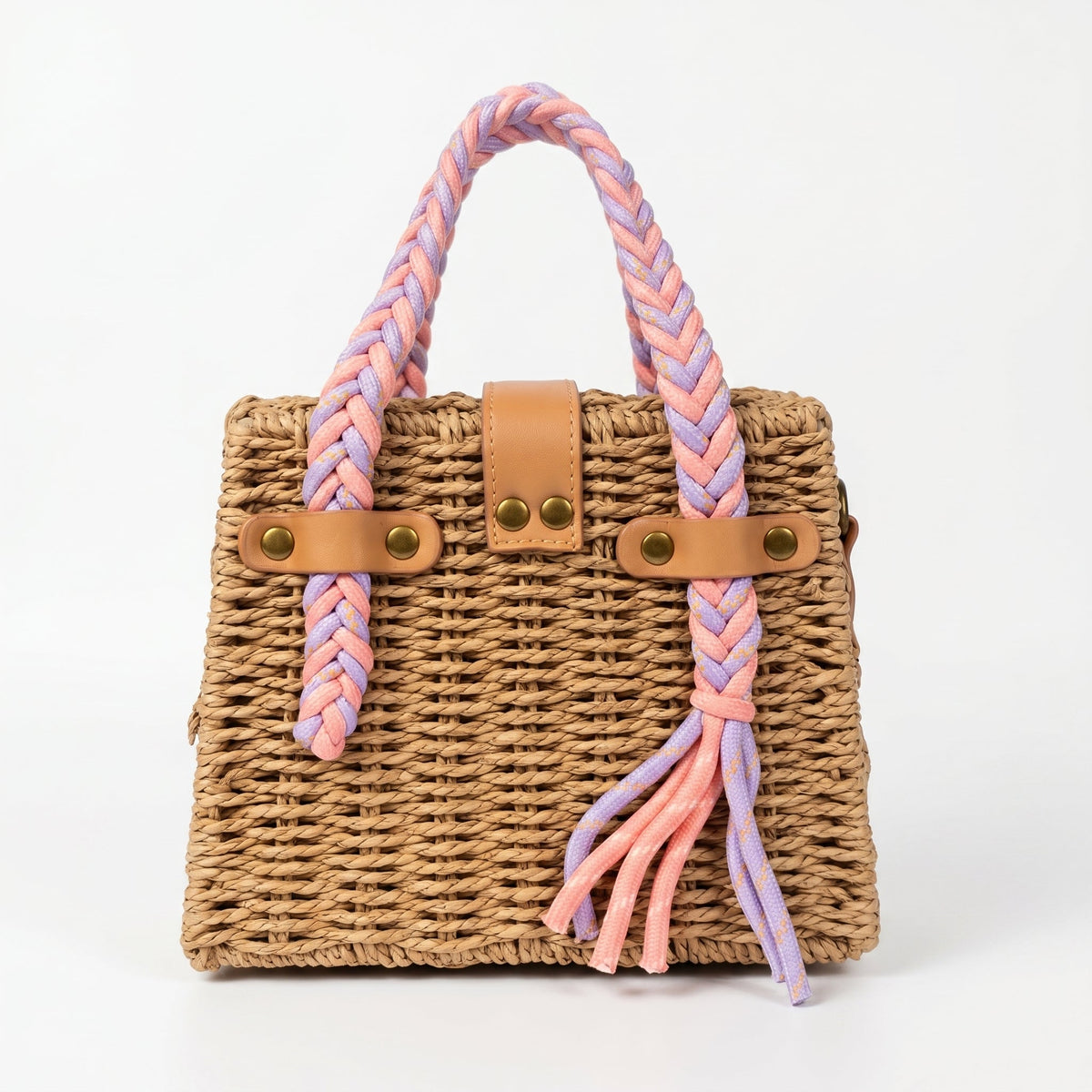 Bolso cesta Anita de rafia
