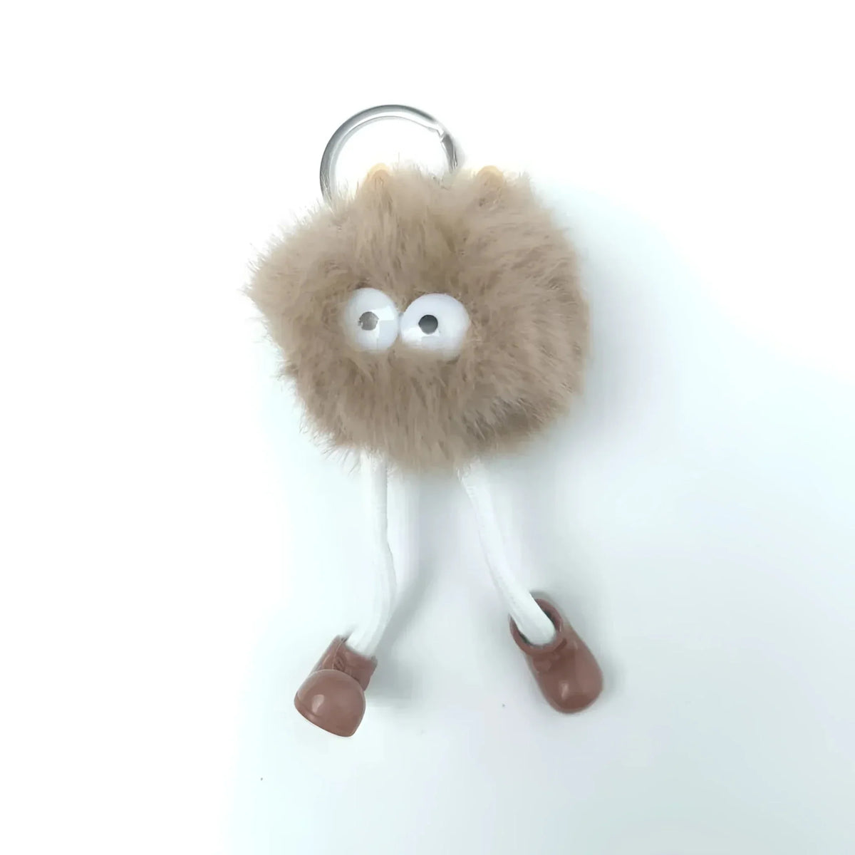 Ciondolo per borsa con pon pon