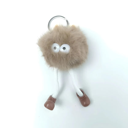 Ciondolo per borsa con pon pon
