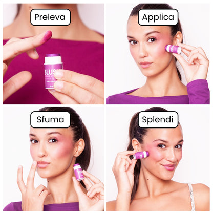 Rouge für Lippen und Wangen - Purple Galaxy
