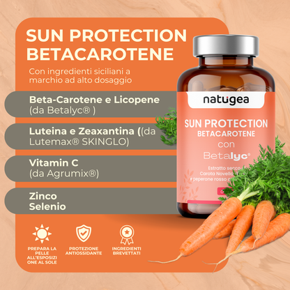 Bêtacarotène - Accélérateur de bronzage