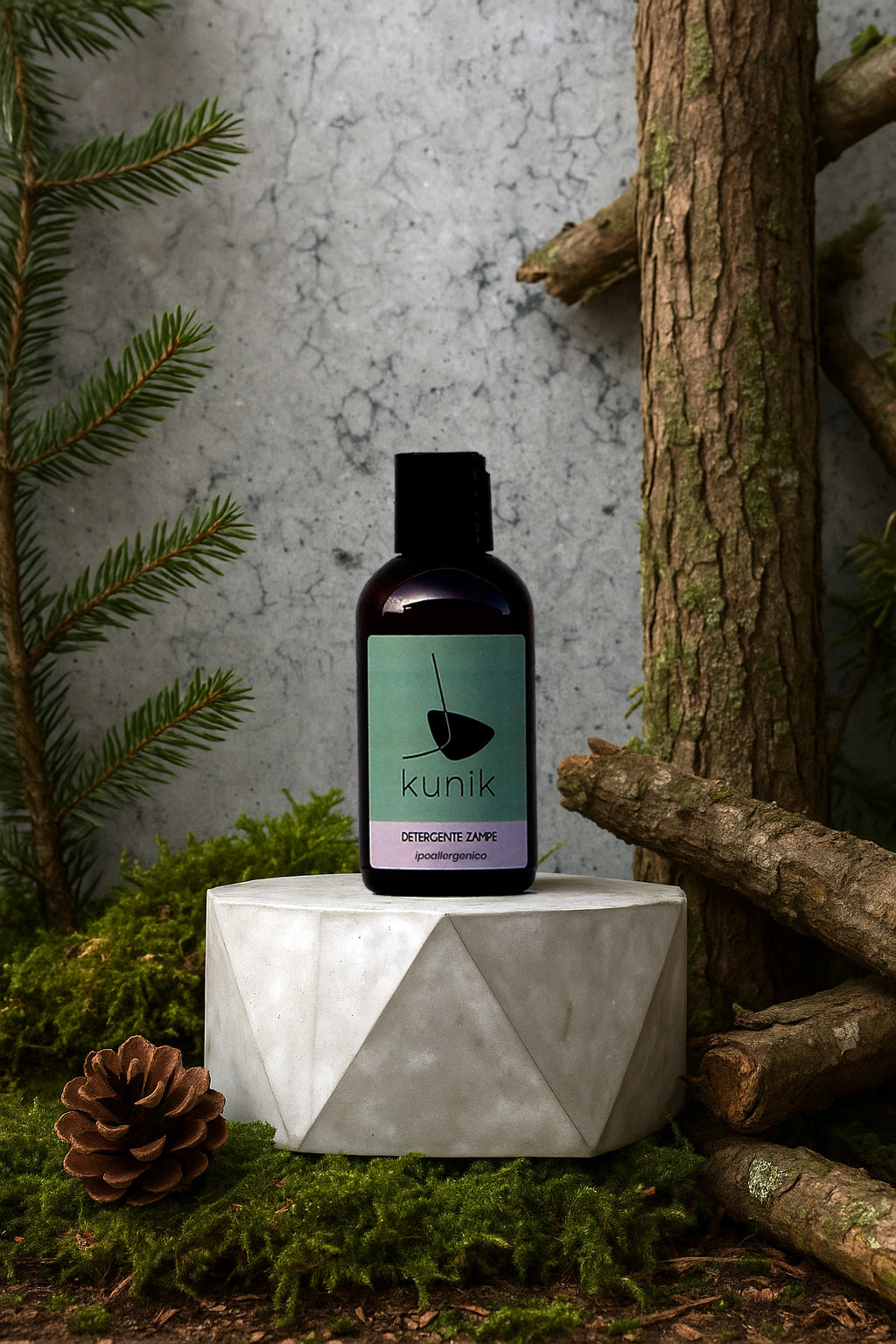 Detergente ipoallergico per zampe e pelo