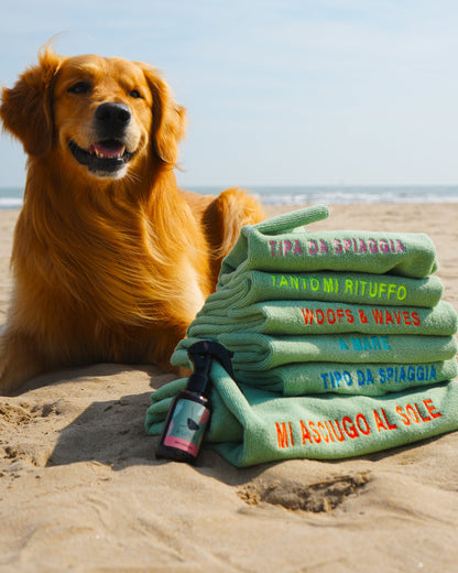 Telo Mare in Microfibra per Cani