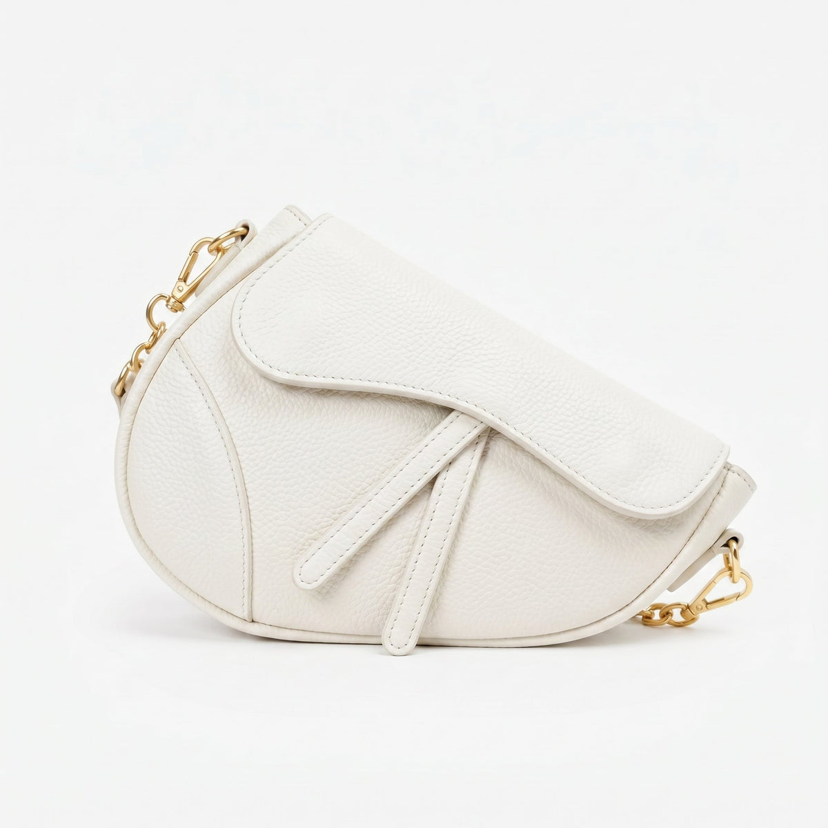 Bolsa transversal Eliza de couro legítimo