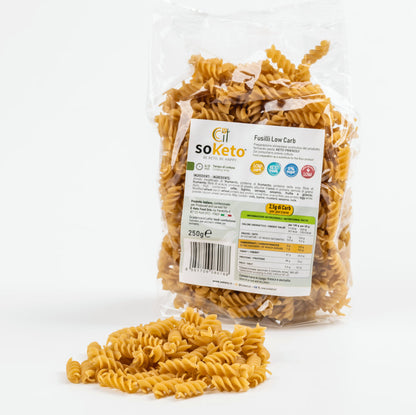 Fusilli low carb Keto (250g) 2,5g glucides