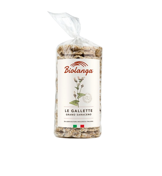 Gallette di Grano Saraceno Bio 100g - 4 unità (400g).