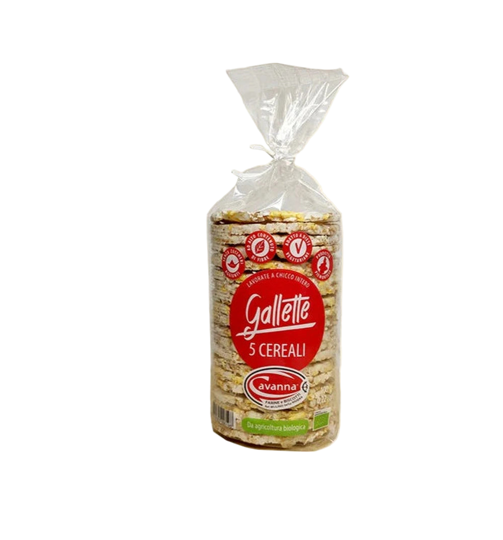 Galletas de 5 Cereales BIO - Cavanna