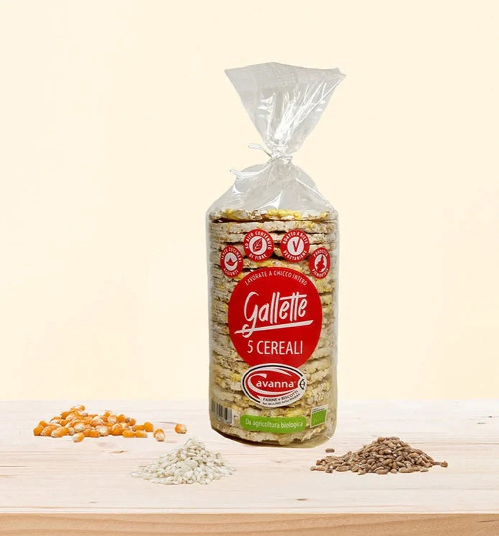 Galletas de 5 Cereales BIO - Cavanna