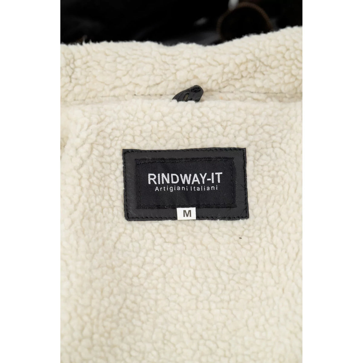 Slim-Manteljacke aus echtem schwarzem Leder für Herren mit großen Taschen im Lammfellstil und abnehmbarer Kapuze Rindway