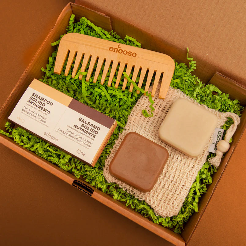 Gift Box per capelli Secchi, Crespi o Ricci - Curly Boost Anticrespo
