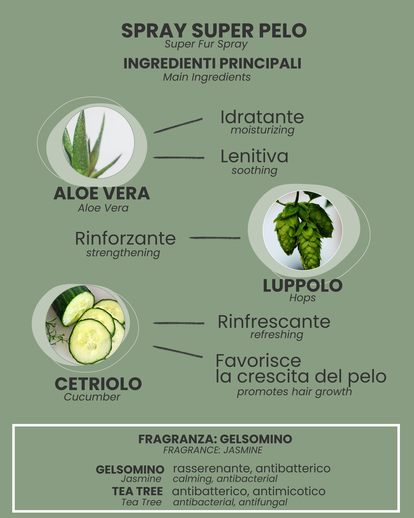 Spray súper pelo para mascotas