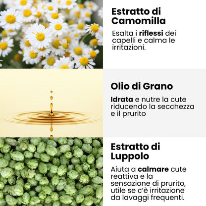 Shampoo Solido Lenitivo per cute Sensibile x2