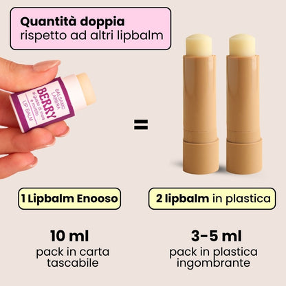 Lippenbalsam BERRY - Brombeere und Heidelbeere