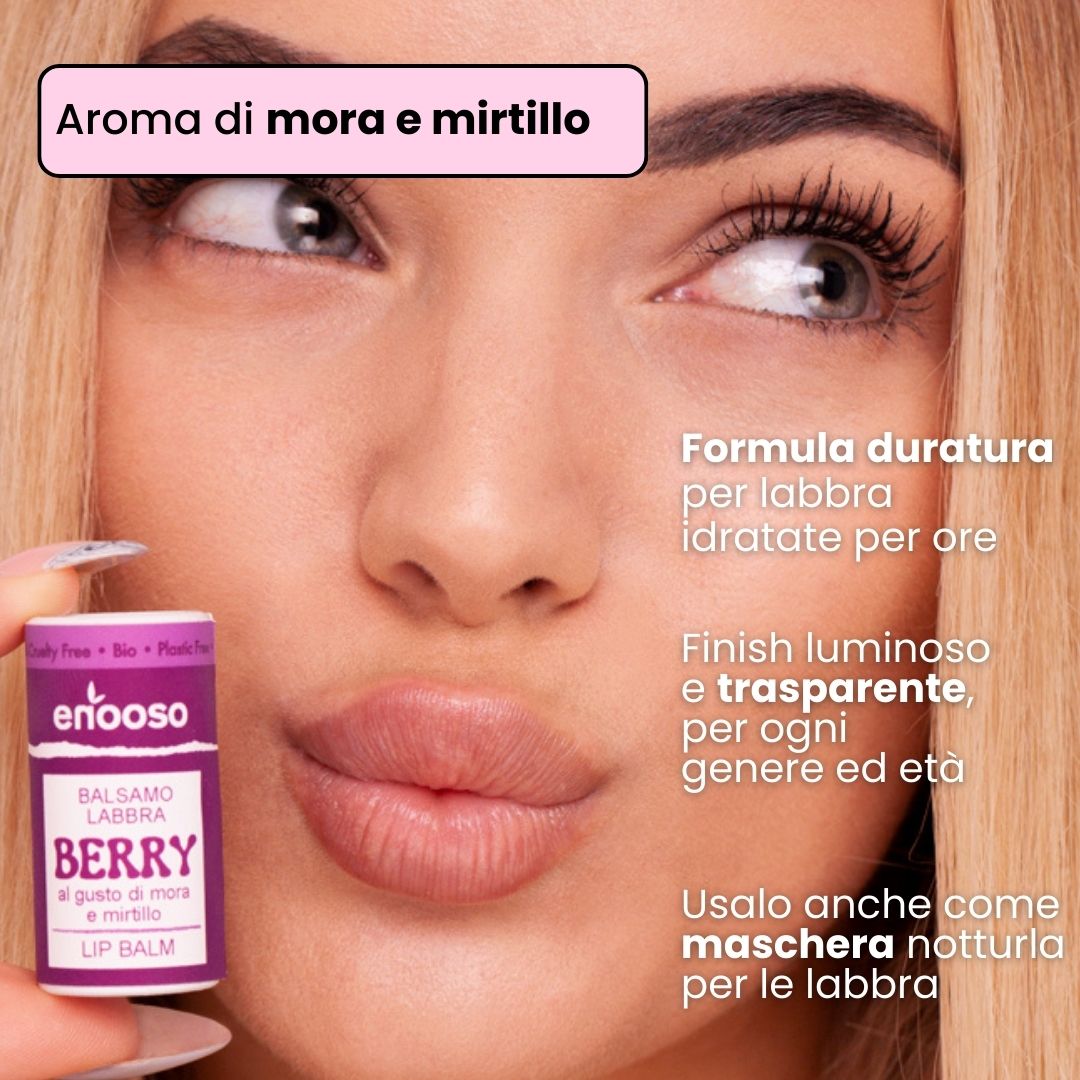 Lippenbalsam BERRY - Brombeere und Heidelbeere
