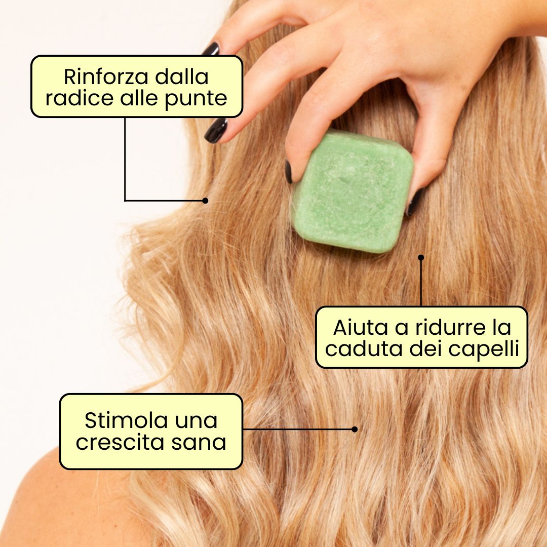 Belebendes festes Shampoo