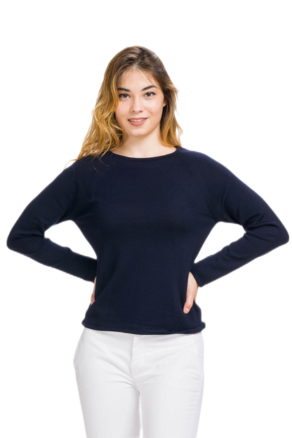 Gioconda: women's boat neck sweater