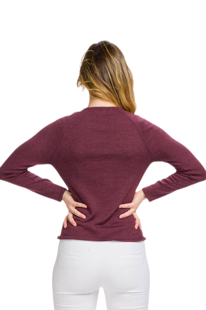 Gioconda: women's boat neck sweater