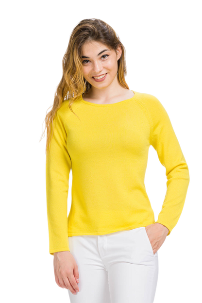 Gioconda: women's boat neck sweater