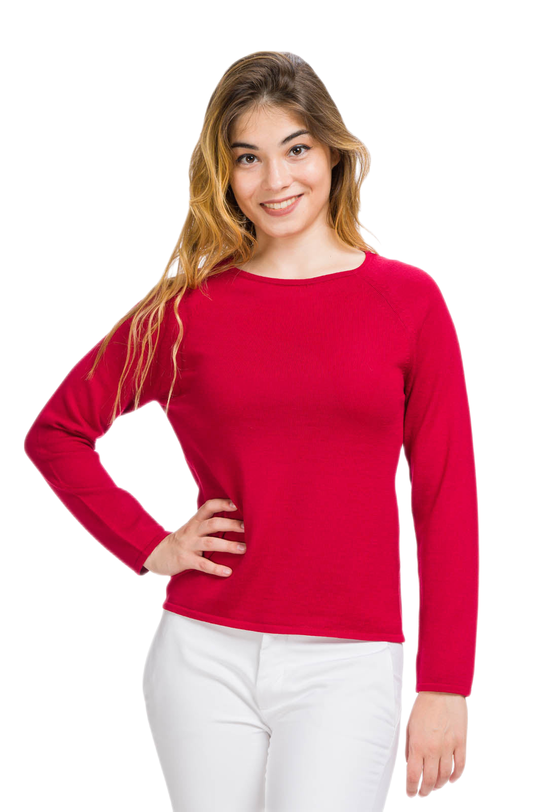 Gioconda: women's boat neck sweater