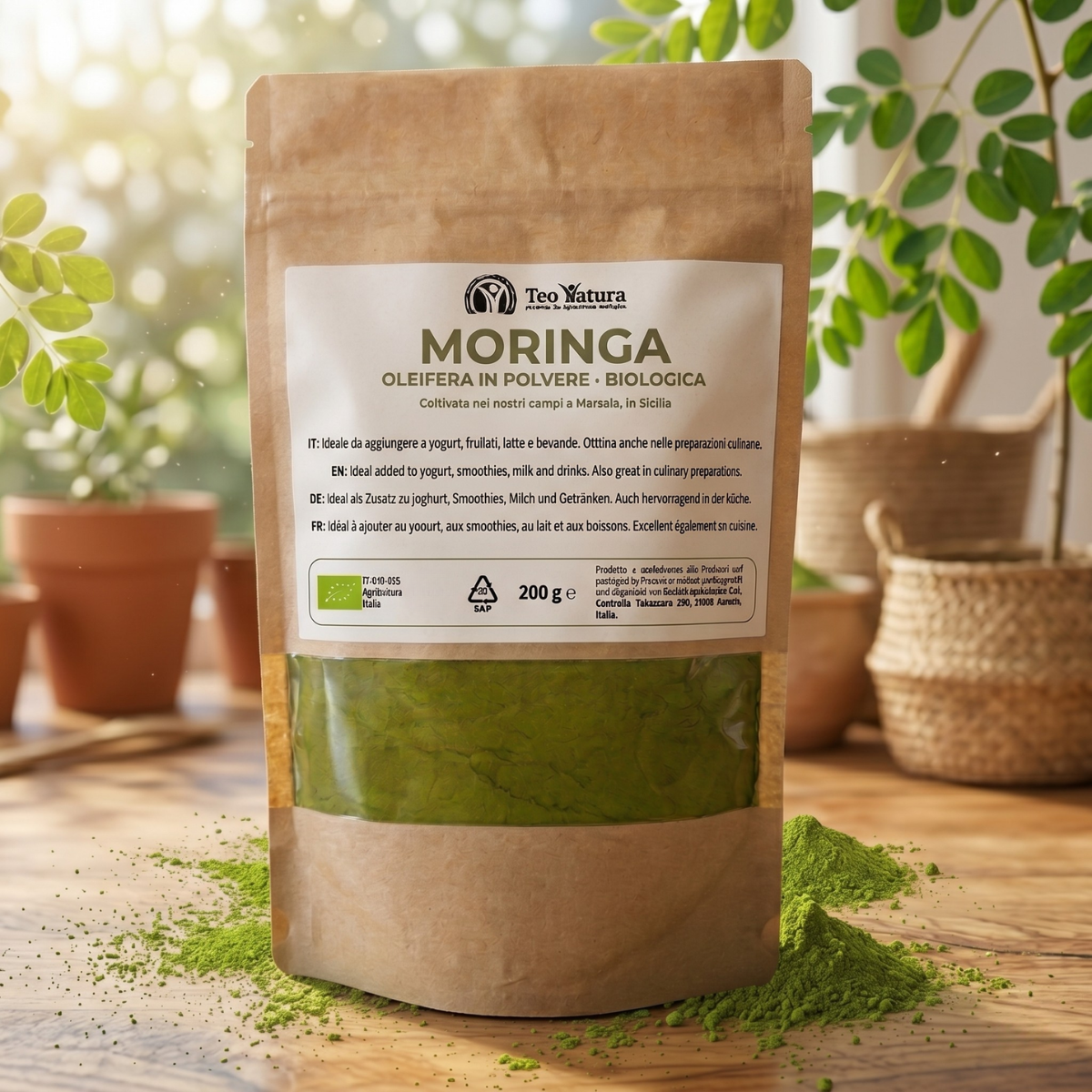Moringa Oleifera Bio en Poudre | 200g