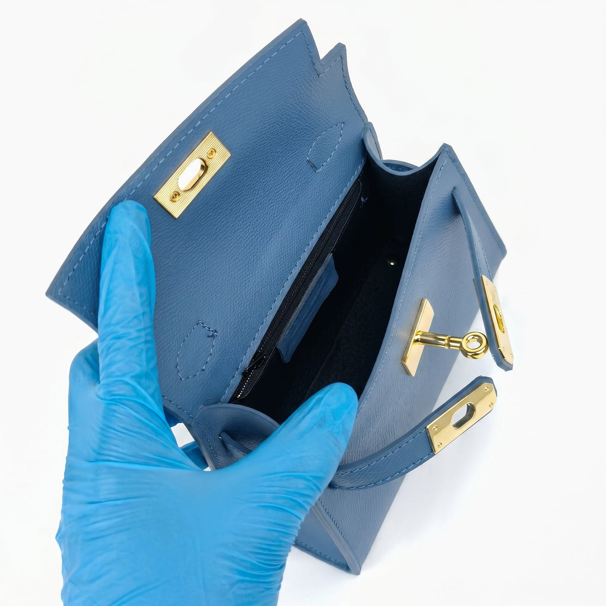 Mini Beky Tasche aus echtem Leder