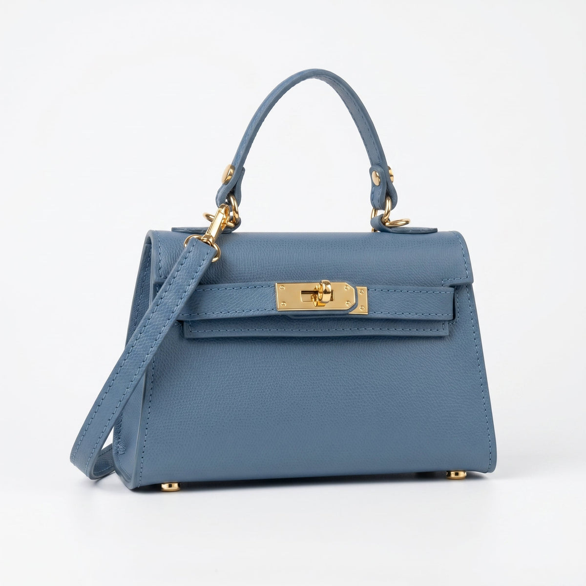 Mini Beky Tasche aus echtem Leder