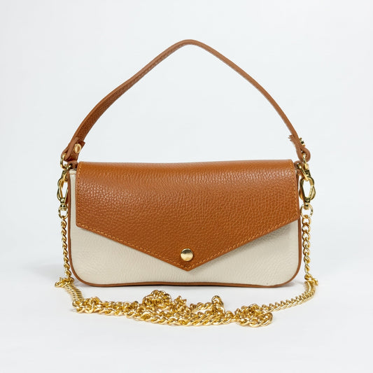 Monica Genuine Leather Bucket Bag
